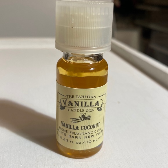 The White Barn Candle Co Accents Never Used Vanilla Coconut The